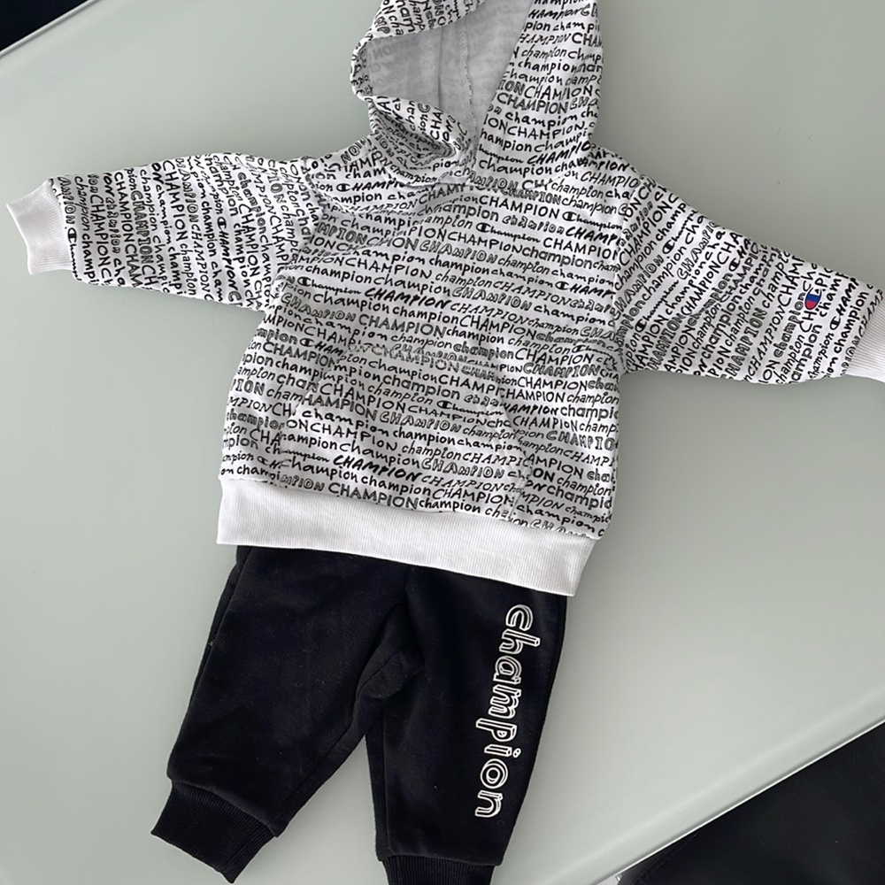 Baby 12 month champion two piece set